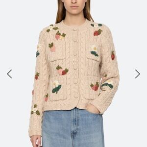 Sea NY Callie Cardigan size L